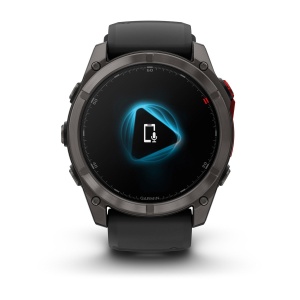 Garmin fenix 8 Pro – 51 mm, MicroLED | Sapphire, Titan DLC gri carbon cu curea din silicon neagră/Pebble Grey - Img 9