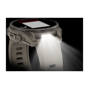Garmin Fenix 9 AMOLED - 43 mm Titan Fog Gray - Smartwatch Multisport Premium cu AMOLED - Img 8