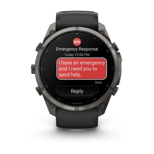 Garmin Fenix 9 Pro AMOLED inReach - 51 mm Titan DLC Carbon Gray - Smartwatch Multisport Premium cu AMOLED - Img 7