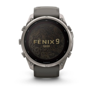 Garmin Fenix 9 Pro Solar inReach - 51 mm Titan Gray - Smartwatch Multisport Premium cu Ecran Solar - Img 2