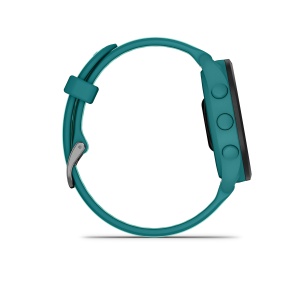 Garmin - Forerunner 165 Music ceas multisport cu GPS AMOLED - albastru turcoaz aqua - Img 4
