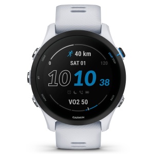 Garmin - Forerunner 255 Music ceas multisport cu GPS - alb