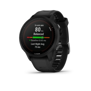 Garmin - Forerunner 955 Solar ceas multisport cu GPS - negru - Img 2