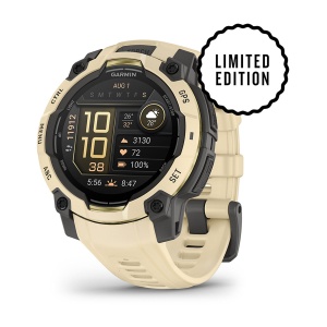 Garmin - Instinct 3 - 45 mm AMOLED - Black with Bolt Blue | Black Band - Img 17