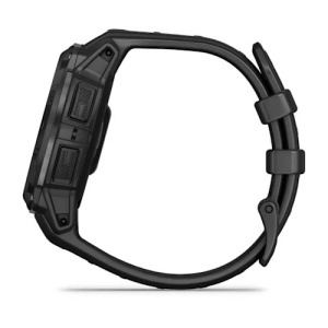 Garmin - Instinct 3 - 45 mm AMOLED - Black with Bolt Blue | Black Band - Img 66