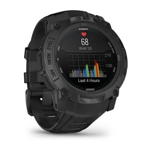 Garmin - Instinct 3 - 45 mm AMOLED - Black with Bolt Blue | Black Band - Img 106