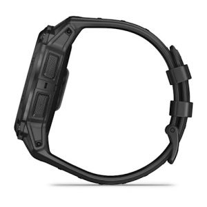 Garmin - Instinct 3 - 45 mm AMOLED - Black with Bolt Blue | Black Band - Img 116