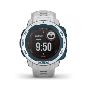 Garmin - Instinct Solar Surf edition - Cloudbreak - ceas inteligent cu GPS cu functii avansate pentru sport si incarcare solara - Img 13