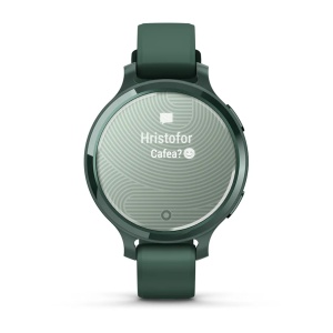 Garmin - Lily 2 Active - verde Jasper Green Bezel - curea de silicon Jaspers Green - Img 8