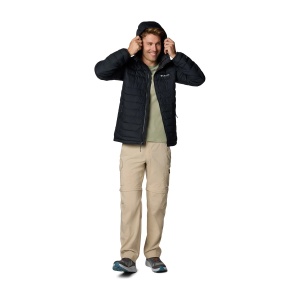 Geaca Puf Barbati Columbia Powder Lite II Hooded Black