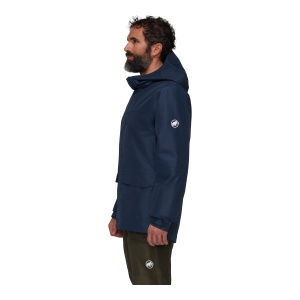 Geaca Schi Barbati Mammut Fall Line HS Thermo Hooded Navy - Img 4