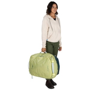 Geanta Osprey Transporter 65 Lime/Albastru - Img 9