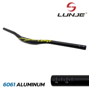Ghidon 780mm cu rise 25mm negru-verde