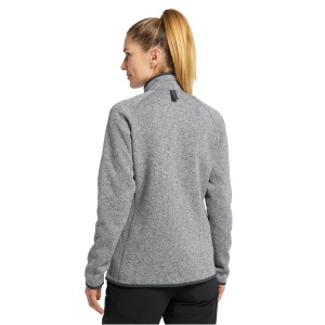 Haglofs - Jacheta fleece femei vreme rece Risberg jacket - gri deschis - Img 2
