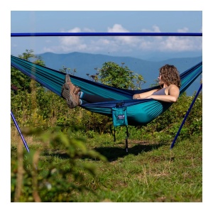 Hamac Unisex ENO SingleNest Hammock Aquamarine - Img 5