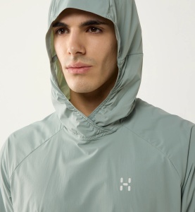 Hanorac Haglöfs L.I.M Sunpack Hoodie bărbați - verde - Img 7