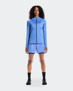 Hanorac On Climate Zip Hoodie W - albastru Iceberg | alergare