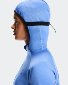 Hanorac On Climate Zip Hoodie W - albastru Iceberg | alergare - Img 7