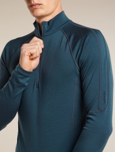 Icebreaker - bluza - 300 MerinoFine Polar LS Half Zip - Abyss - L - Img 6