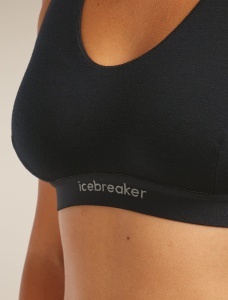 Icebreaker - bustiera - 125 Cool-Lite Sprite Racerback Bra W - Black - L - Img 6