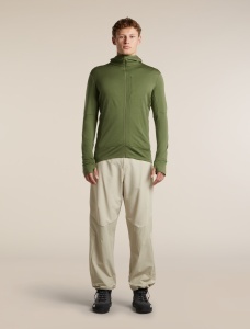 Icebreaker - hanorac - Merino 260 Quantum IV LS Zip Hood - Sphagnum - L - Img 3