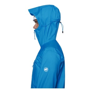 Jacheta Barbati Mammut Taiss Light HS Hooded Glacier Blue - Img 8