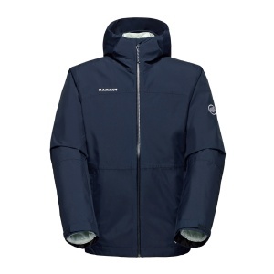 Jacheta Barbati Mammut Treeline 3 In 1 Hs Hooded Marine-Silver Sage - Img 5