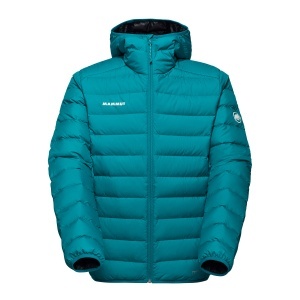 Jacheta Barbati Mammut Waymarker In Hooded Deep Teal-Black - Img 5