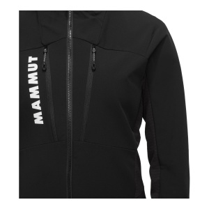 Jacheta Femei Mammut Aenergy So Hybrid Hooded Black - Img 5