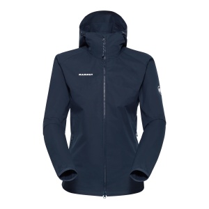 Jacheta Softshell Femei Mammut GRANITE SO Hooded Marine - Img 2