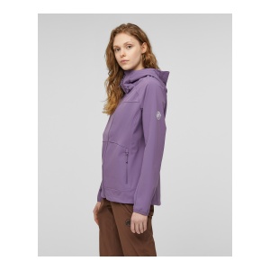Jacheta Softshell Femei Mammut Ultimate Comfort So Hooded Paloja - Img 4
