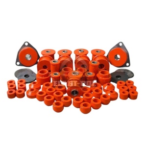 Kit bucse poliuretan Land Rover Defender (1993-2002) Poliuretan Portocalii 75 ShA Elast-Pol