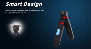 Kmc - Levier lant si cauciuc Bicicleta Quiclink Tire Lever - negru - Img 5