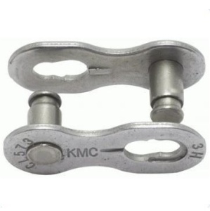 Kmc - za rapida Lant Bicicleta (element individual) Missing Link 7/8R Silver 7/8 Viteze, re-utilizabil - argintiu - Img 3
