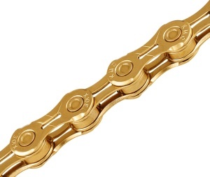 Lant KMC X10EL ti-N Gold 10 viteze 114 Zale