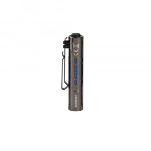 Lanterna profesionala Acebeam Rider RX, 650 lumeni, 96 m, gri + acumulator
