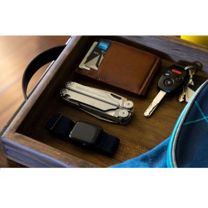 Leatherman - multi-tool 18 functii Wave+ Stainless Steel 832524 - argintiu - Img 7