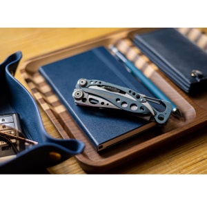 Leatherman - multi-tool 7 functii Skeletool Stainless Steel 930920 - argintiu - Img 9