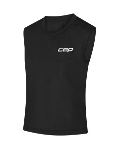 Maiou alergare CEP Run Shirt Sleeveless damă - negru - Img 3