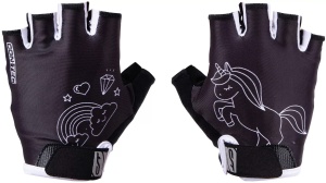 Manusi copii CONTEC Unicorn SF - Black/White L