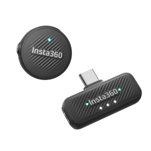 Microfon wireless Insta360 Mic Air - 1 transmițător + 1 receptor
