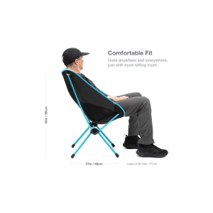 Mobilier Unisex Helinox Chair One XL Blackout Edition Black - Img 5