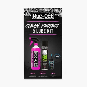 Muc-Off - set solutii curatare bicicleta Clean Protect and Lube Kit (Wet Lube Version)