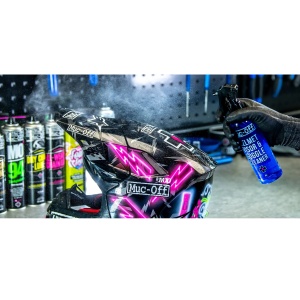 Muc-Off - solutie curatare echipament bicicleta Helmet Visor &amp; Goggle Cleaner - 250ml - Img 2