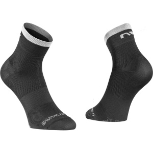 Northwave - sosete ciclism - Origin Sock - Black | White