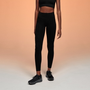 On - colanti lungi alergare pentru femei Performance Tights Long - negru