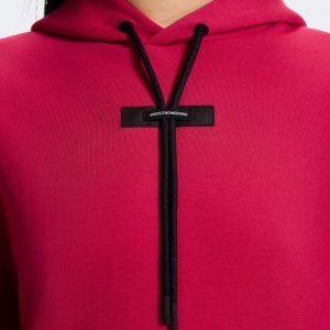 On - hanorac - Focus Tech Hoodie W - Grenadine - Img 5