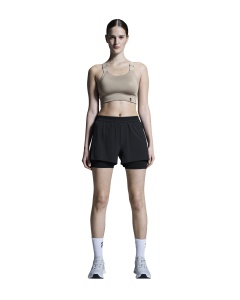 On - pantaloni scurti - 3" Performance 2/1 Shorts W - Black