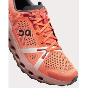 On - pantofi alergare trail - Cloudsurfer Trail - portocaliu roz Flame | Dustrose - Img 7