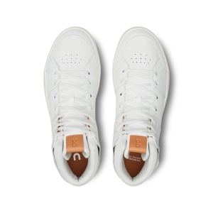 On - pantofi sport - THE ROGER Clubhouse Mid - White | Sandstone - Img 2